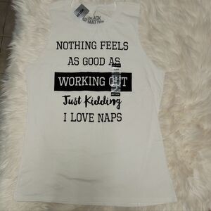 NWT Nap Time Sleeveless Graphic Tank Top